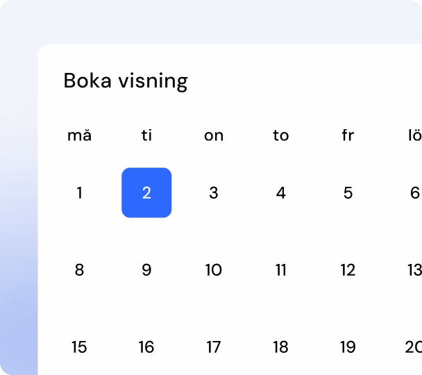 Boka en visning